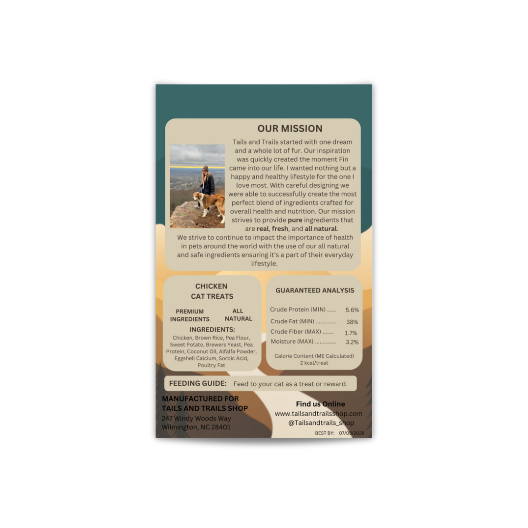 Tails and Trails - Wholesale Traktatie voor huisdieren - Kat - KIP2