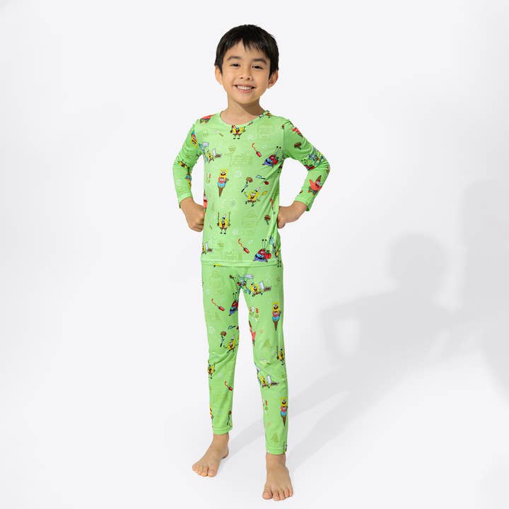 Bellabu Bear – Conjunto de pijama - Crianças por atacado – Pijamas de Bambu Foodie Foodie para crianças4