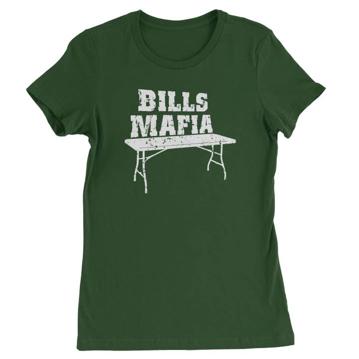 Expression Tees - Wholesale Screen Printed T-Shirt - Women's - Bills Mafia Football Fan Womens T-shirt