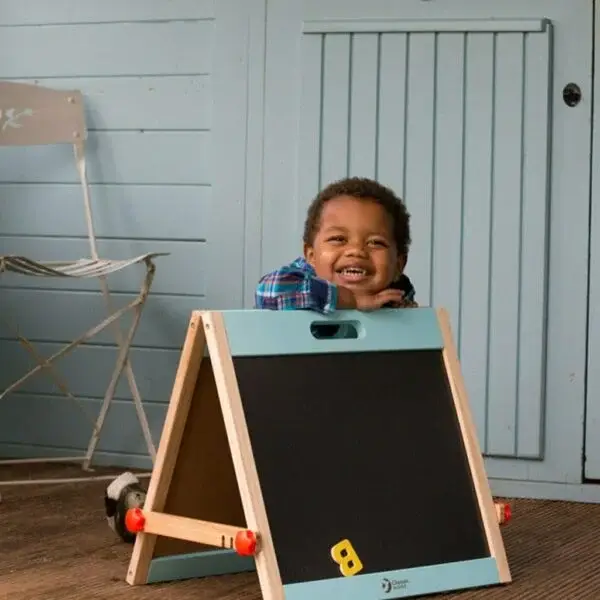 Hippychick – wholesale Easel – Classic World Table Top Easel Wooden FSC Learning Art Board3