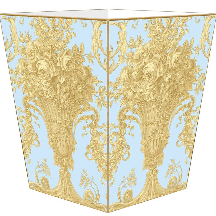 WB9029- Golden Urn on Light Blue for wholesale by Marye-Kelley
