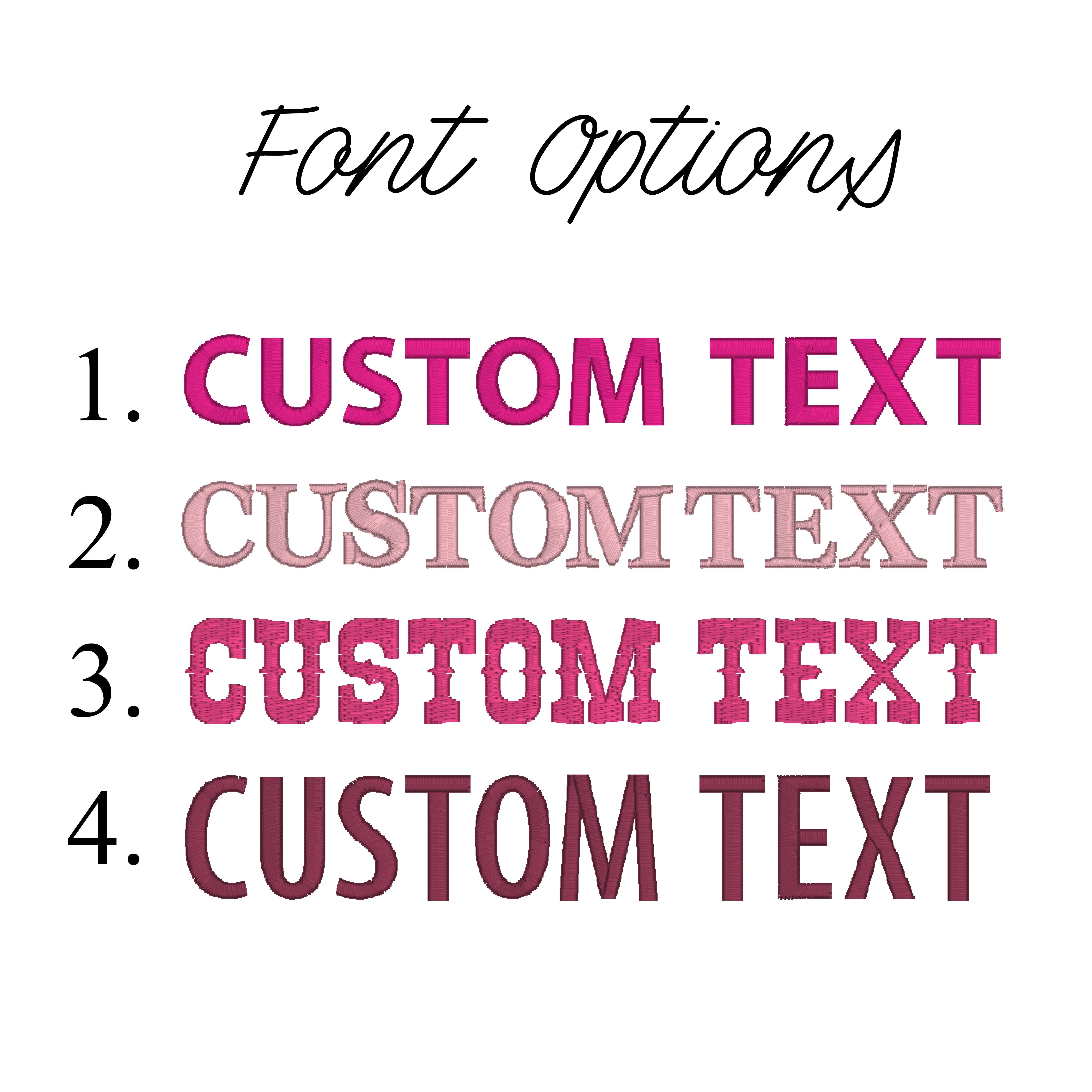 P E T I T R U E - Wholesale Sweatshirt - Women's - Custom Embroidered Sweatshirt -  Custom Text Only Crewneck1