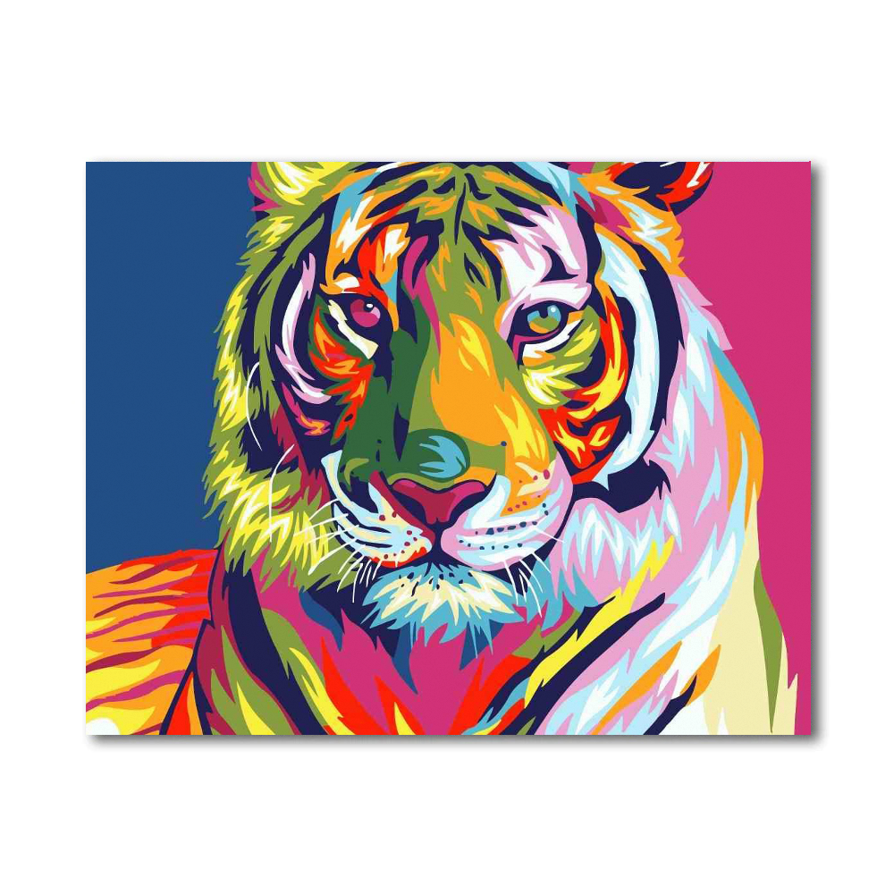 Artistry Rack - Vente Kit de bricolage - Kit de peinture Color of Courage Paint By Numbers3