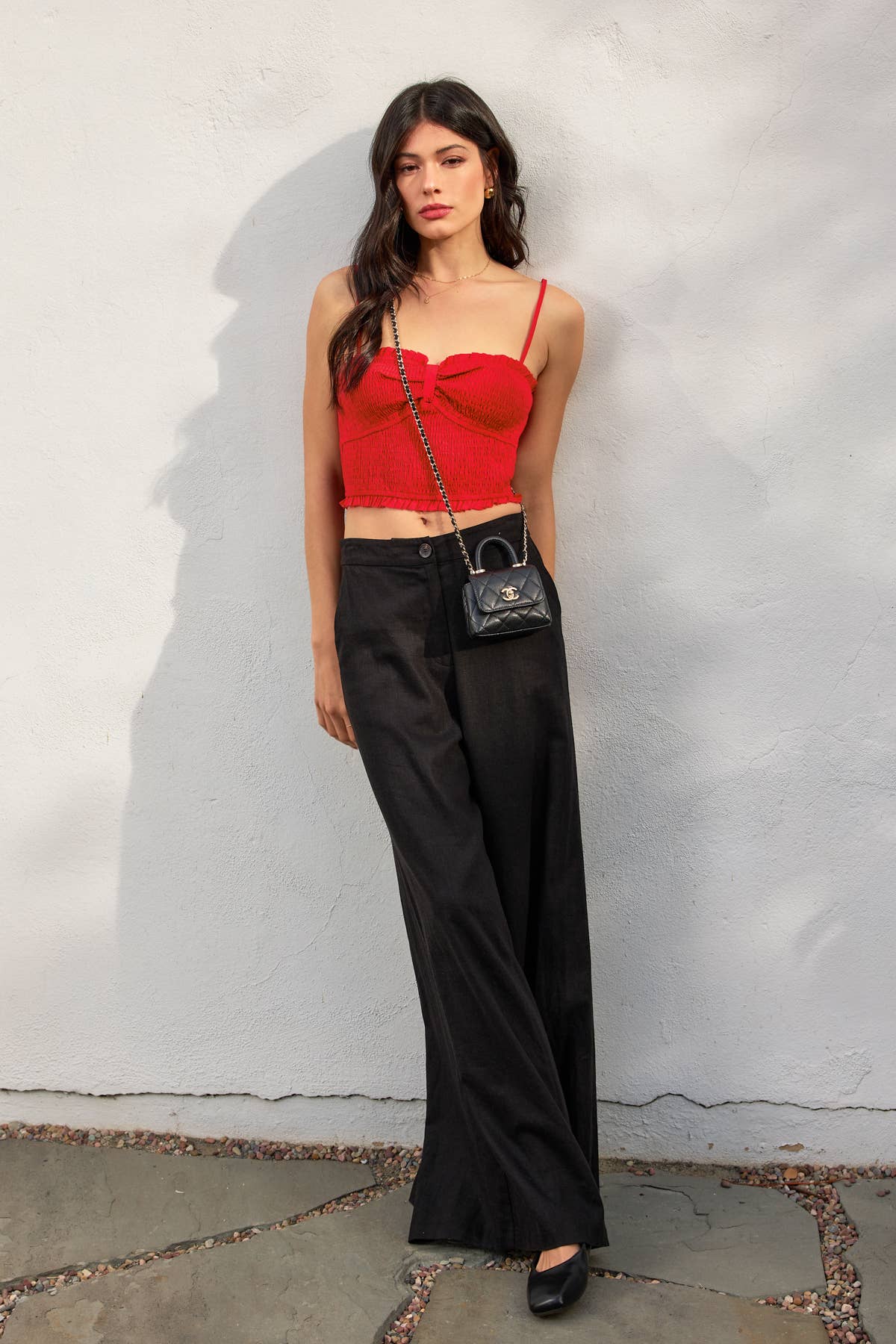 Dress Forum – Engroshandel Tanktop – Kvinder – Min Lille Rynkede Kæreste Crop Top (1)19