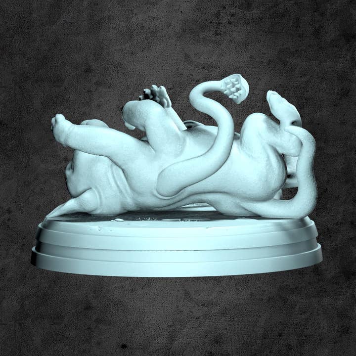 Kiiiity (Tentakel Killing) Miniature til Tabletop RPGs for engroshandel hos Kraken Dice