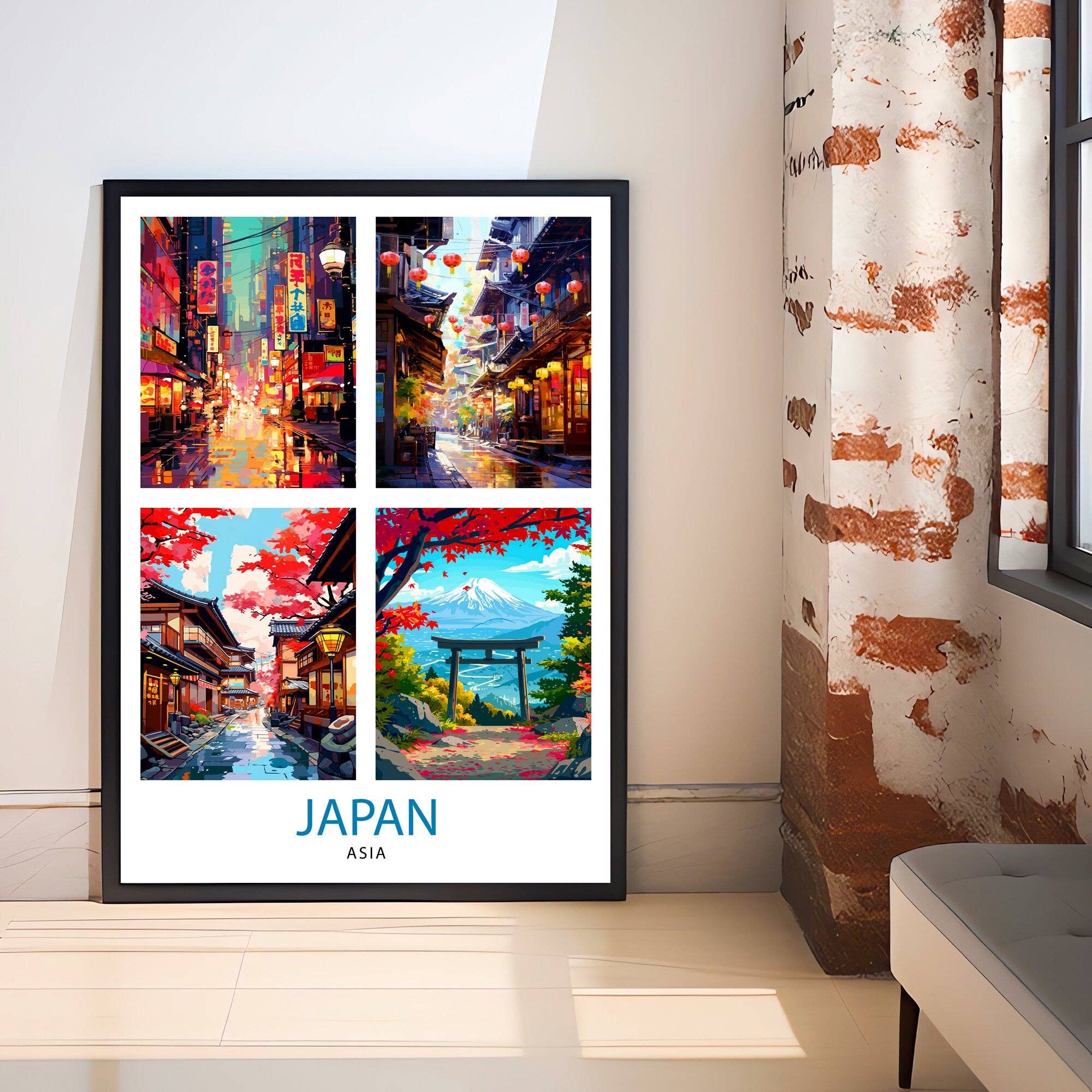 InkNPrintz – wholesale Art print – Japan Travel Poster5