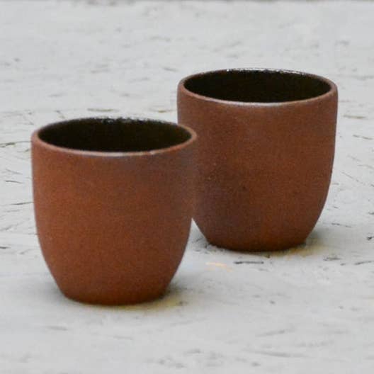 N+S Ristretto cup 75ml Red Earth for engroshandel hos Noot ~Swart