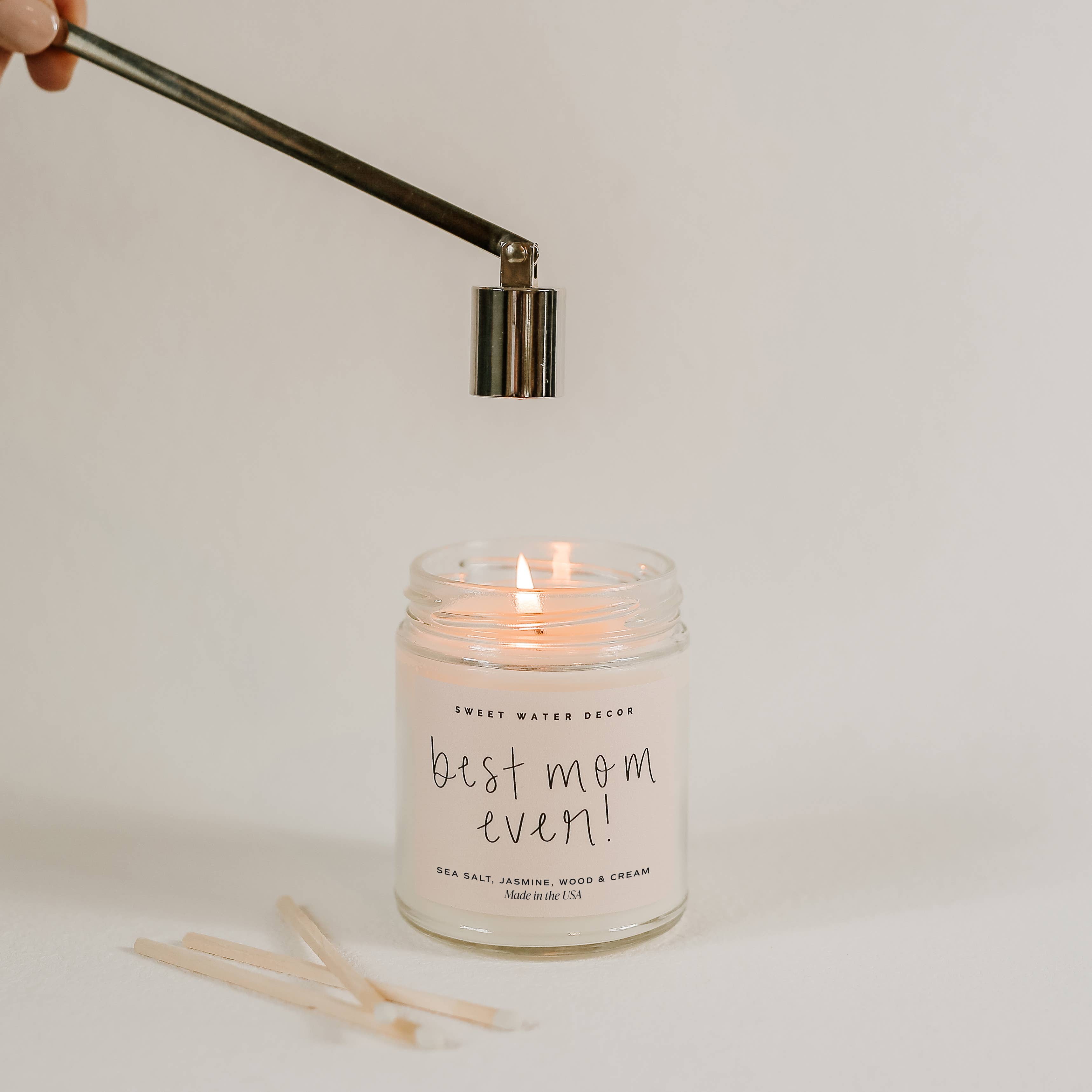 Sweet Water Decor - Wholesale Jar/Filled Candle - Best Mom Ever! 9 oz Soy Candle - Home Decor & Gifts9