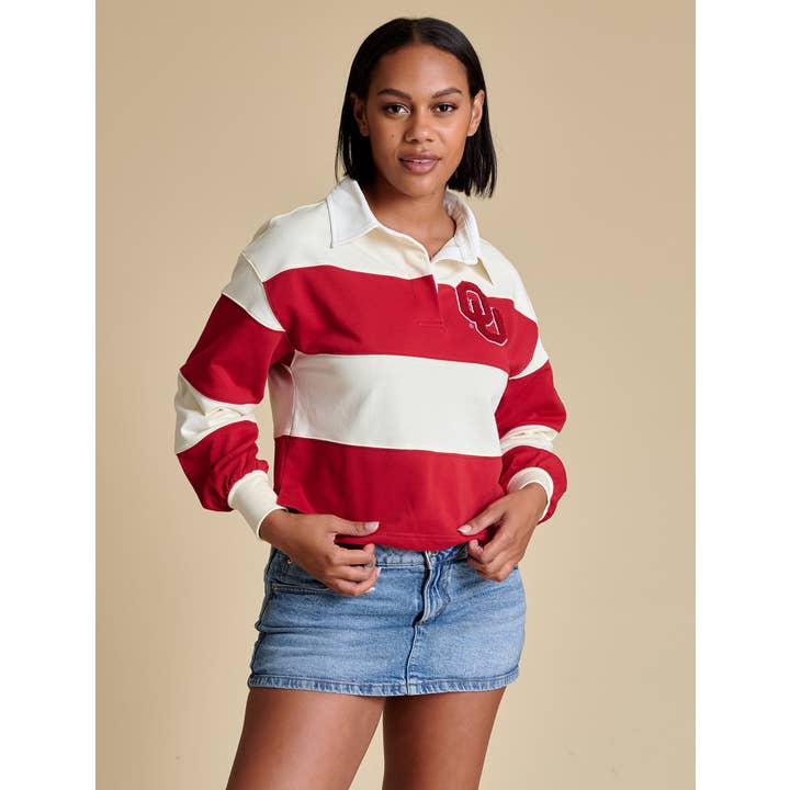 A Camisola de Rugby de Manga Comprida | Oklahoma por atacado de Stewart Simmons