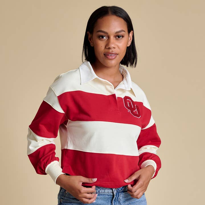 Le haut de rugby à manches longues | Oklahoma pour la vente par Stewart Simmons