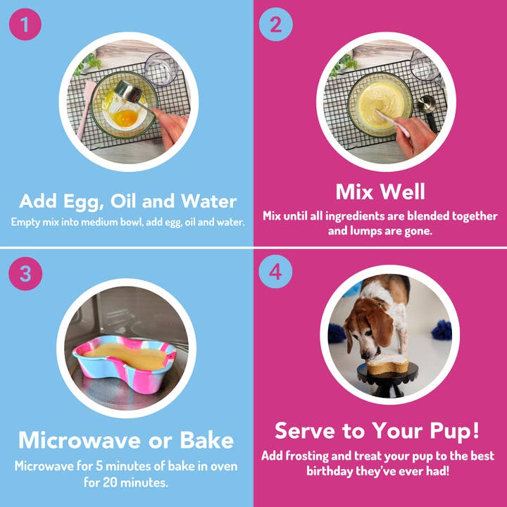 Puppy Cake LLC - Wholesale Pet Treats - Dog - Dog Birthday Cake Kit14