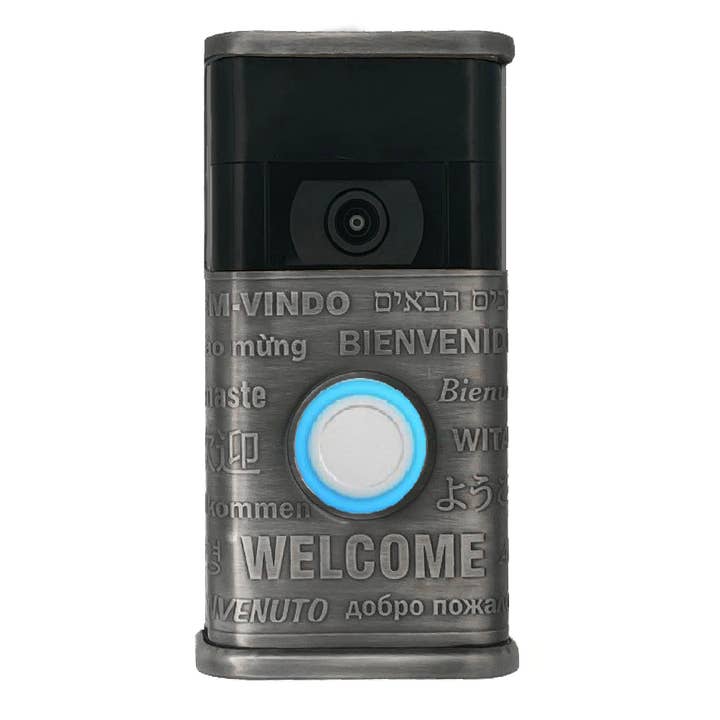 Michael Healy Designs - Wholesale Outdoor Ornament/Decor - MultiWelcome Video Doorbell Cover (Ring 2nd Gen)11