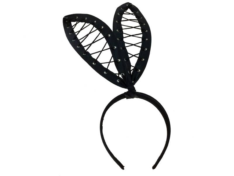 KBW Global Corp. - Wholesale Fashion Headband - Unisex - Lace-Up Bunny Ears Headband0