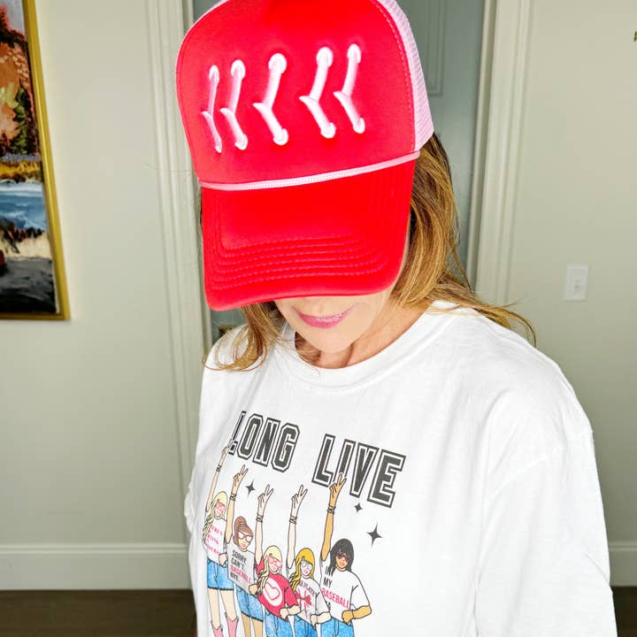 Cappello da camionista Baseball Stitch per la vendita all'ingrosso da parte di Poppy & Pine