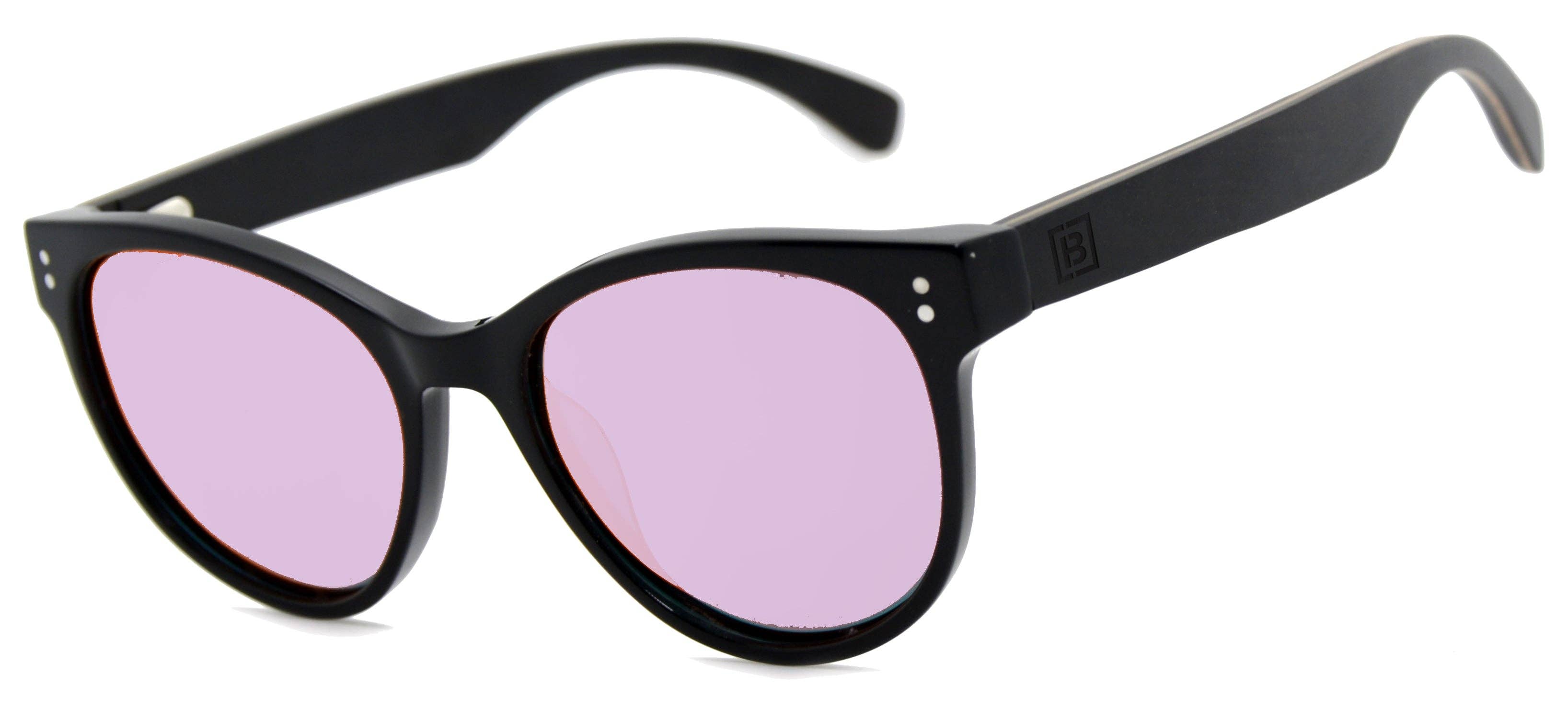 Billy Boston® – Großhandel Sonnenbrille – Unisex – Stella Cat Eye Acetat-Sonnenbrille mit Holzbügeln3