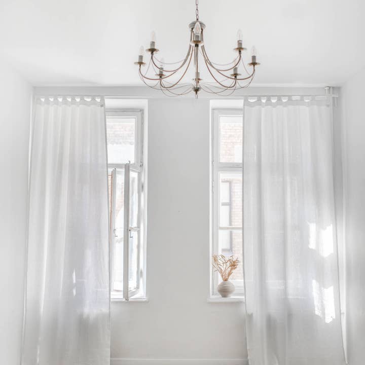 AmourLinen – Großhandel Vorhang – Leinenvorhang mit Lasche2