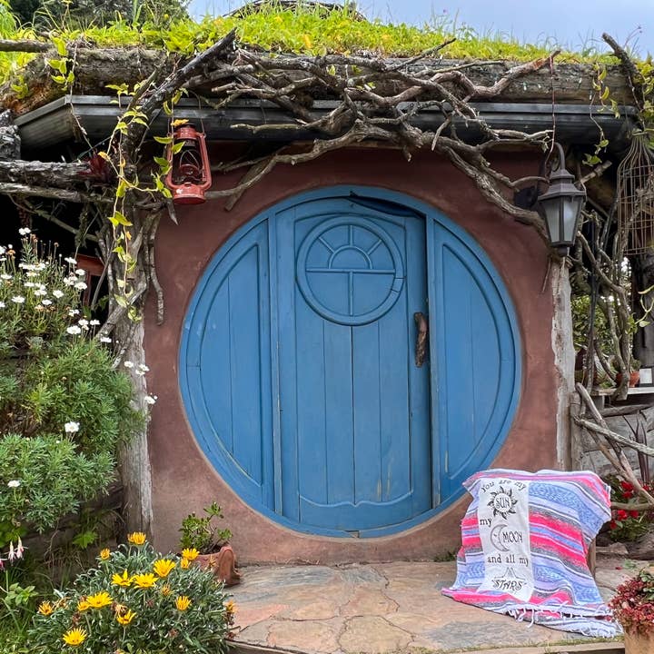 Mexican Blanket "Sun Moon Stars" - Red/Blue | Beach, Yoga for wholesale by Lil Be