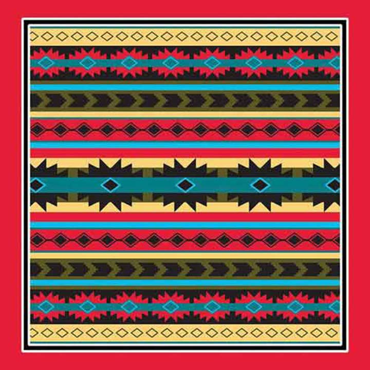 Made in the USA - Modern Aztec Bandana for wholesale by Western Express