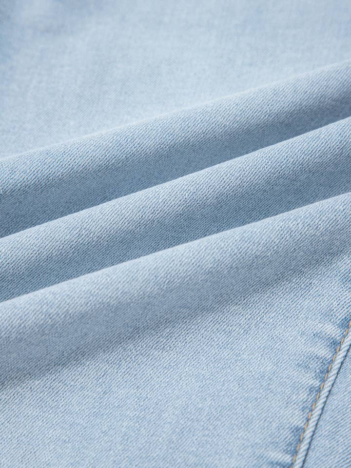 Beau Blue Kimberly Length Distressed Skinny Jeans for wholesale on Faire8