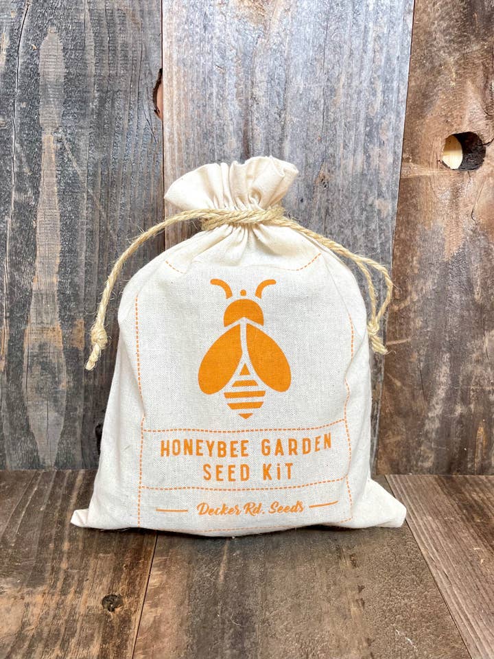 Honey Bee Garden Seed Kit for wholesale by Decker Rd. Seeds