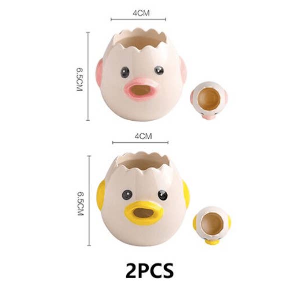 Homerely (We Cover All Import Duties) - Wholesale Egg cup/holder - Chicken Ceramic Egg Divider2