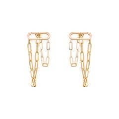 Limbo Jewelry - Wholesale Dangle Earrings - Link Dual Vert Earrings8