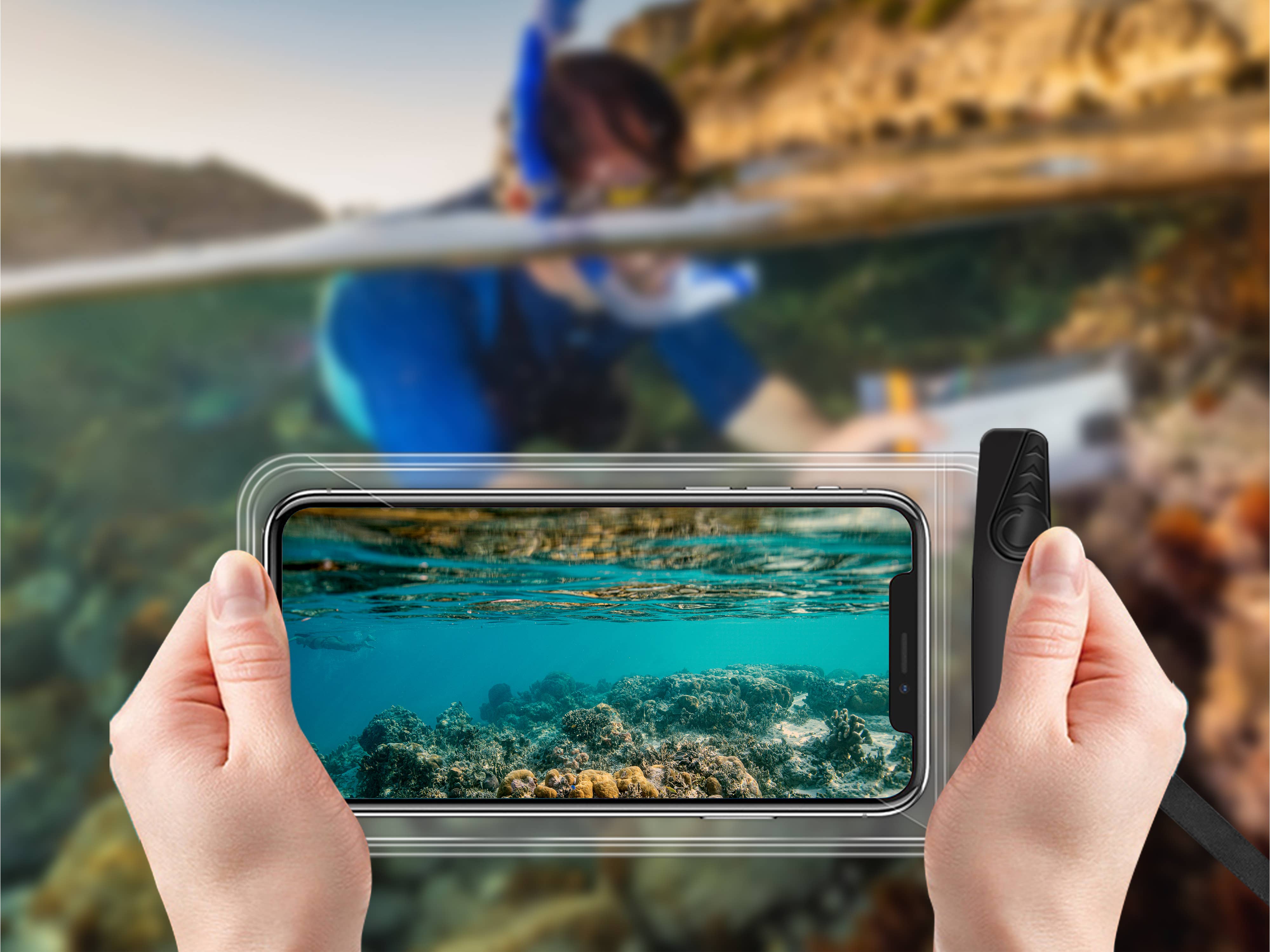 TECHANCY - Wholesale Phone Case - Unisex - Waterproof Phone Case, Universal 7-inch Floating Waterproof 9