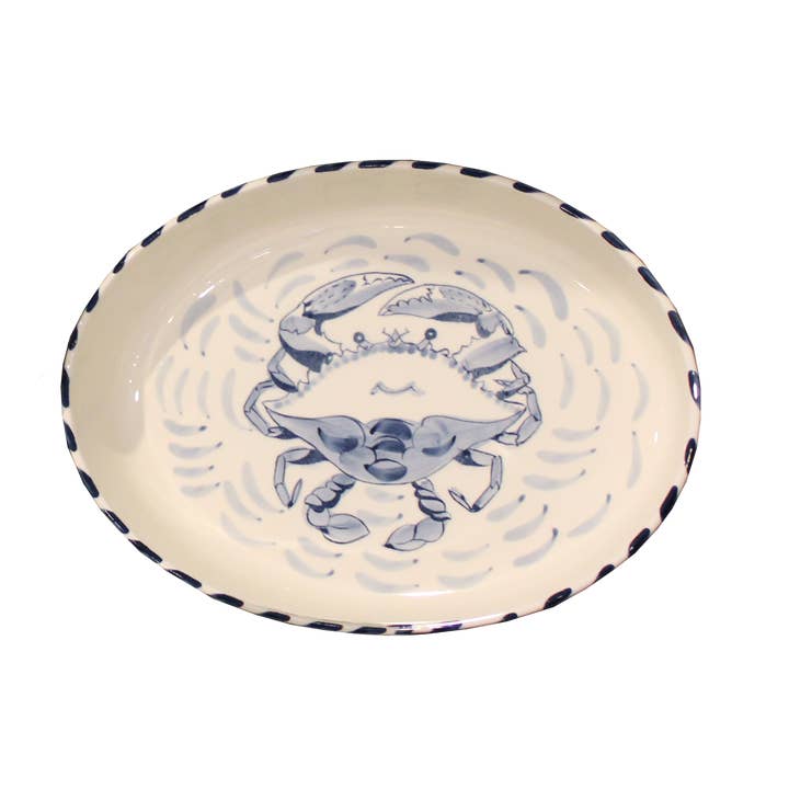 1,5 pintes. Casserole ovale pour la vente par Blue Crab Bay Co.