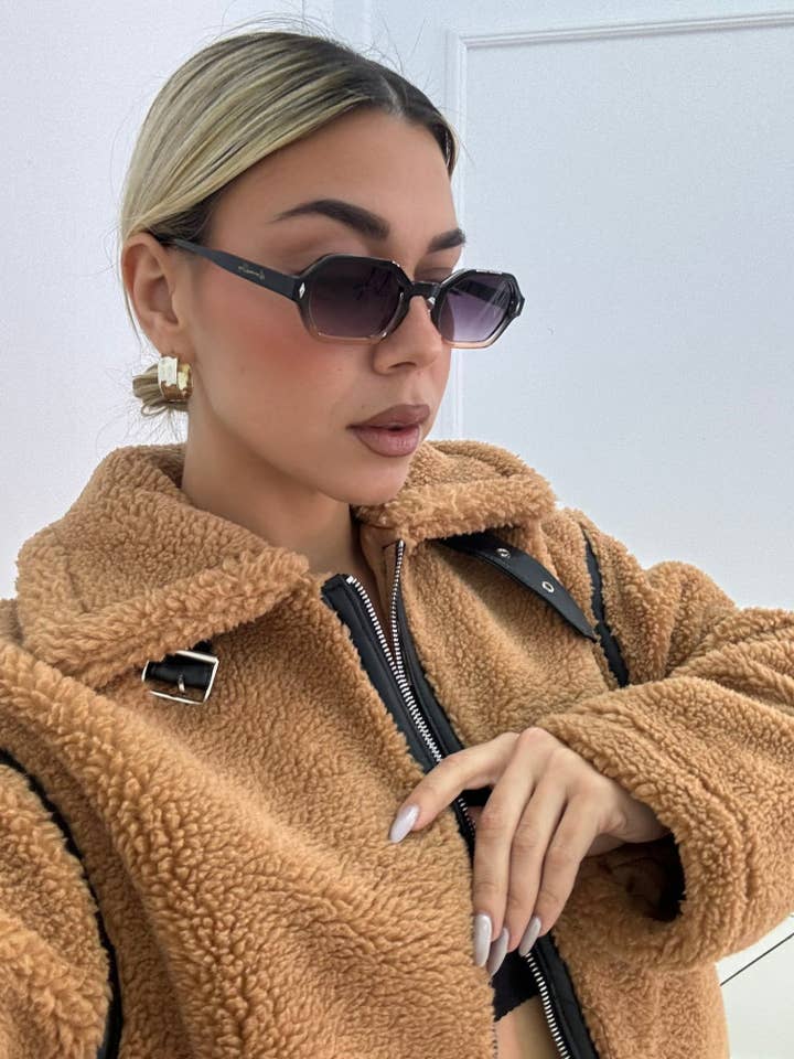 ANNAKEY RYLIA CARAMELA ZONNEBRIL voor wholesale door AnnaKey