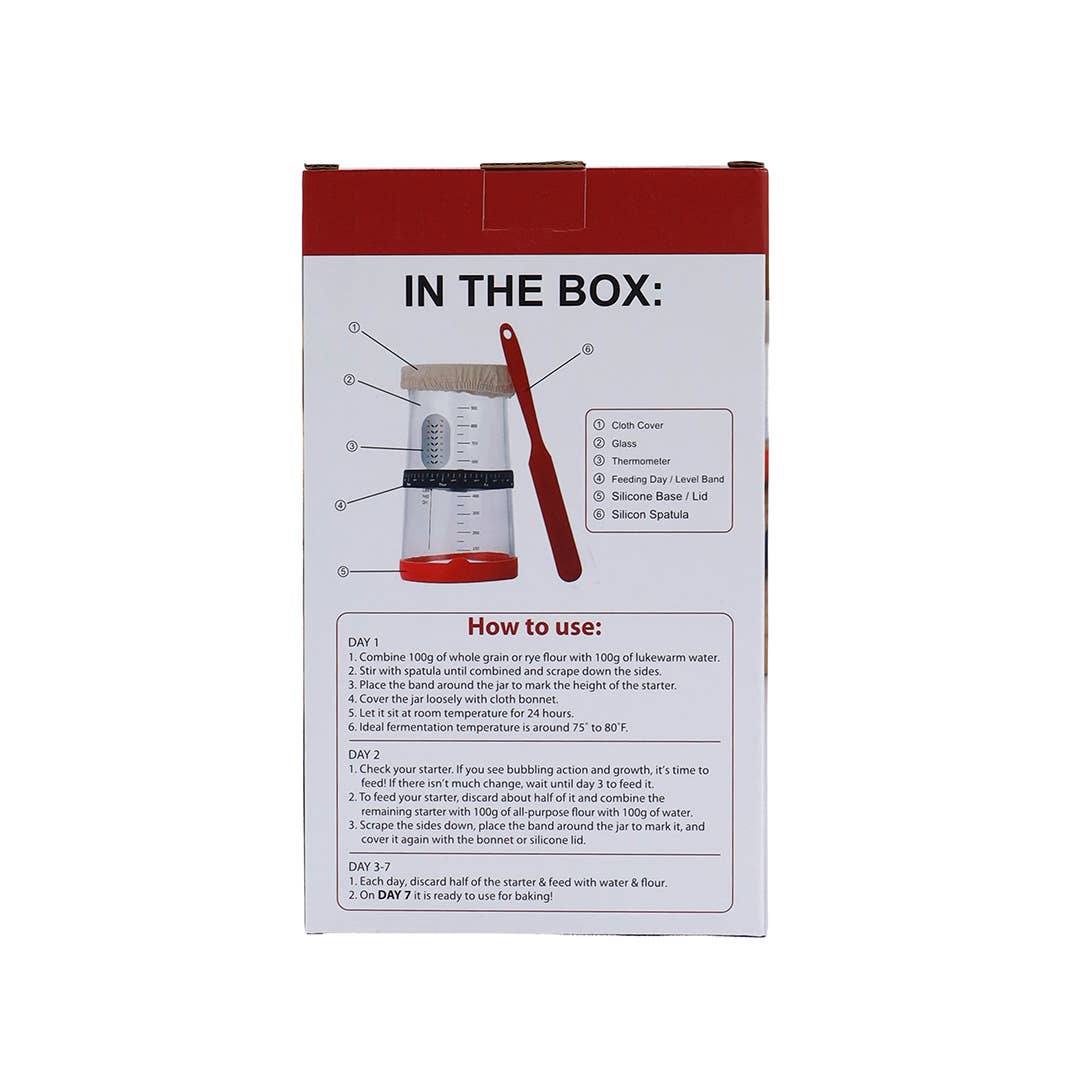 Primal Elements - Wholesale DIY food kit - Sourdough Starter 6-in-1 Bread-Making Dough Kit2