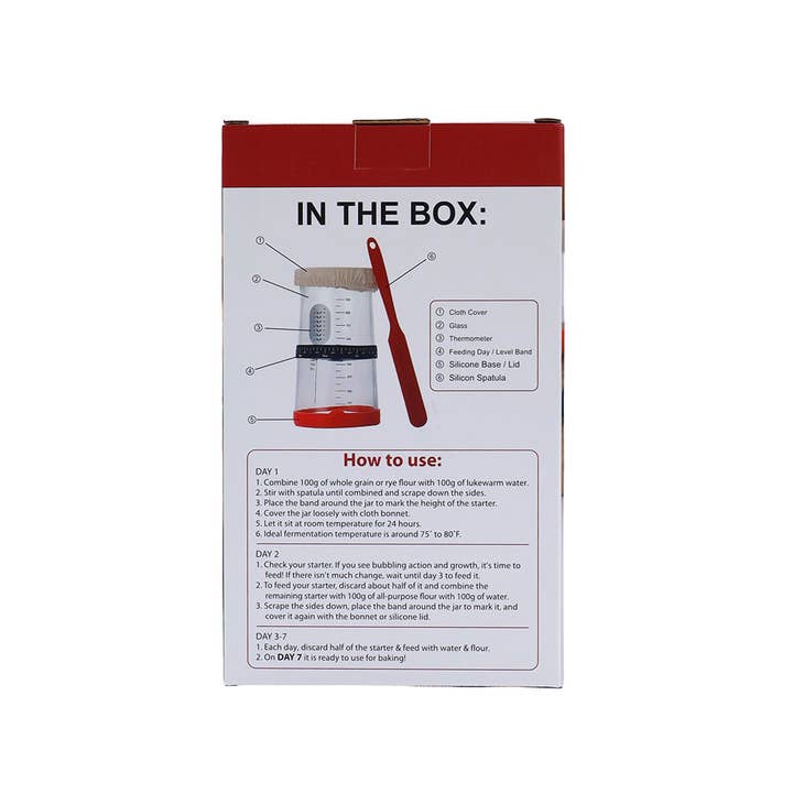 Primal Elements - Wholesale DIY Food Kit - Sourdough Starter 6-in-1 Bread-Making Dough Kit2