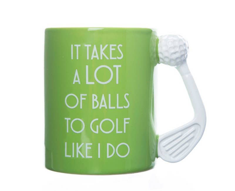 Boxer Gifts - Wholesale Coffee Mug - Takes A Lot Of Balls Funny Mug - Golf Gifts For Men1
