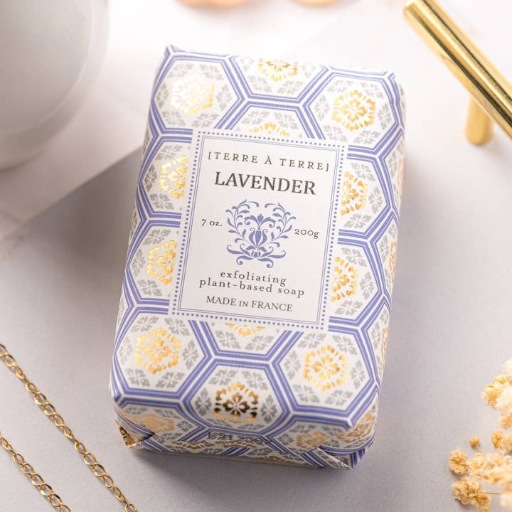 Textile Collection Soaps - Lavender for wholesale by Ton Savon Inc