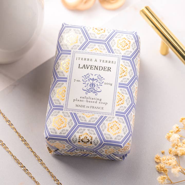 Textile Collection Soaps - Lavender for wholesale by Ton Savon Inc