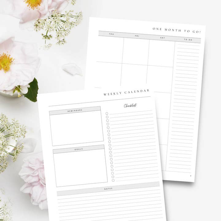 Design Sprinkles - Vendita all'ingrosso Planner - Wedding Planner - Silhouette Menta