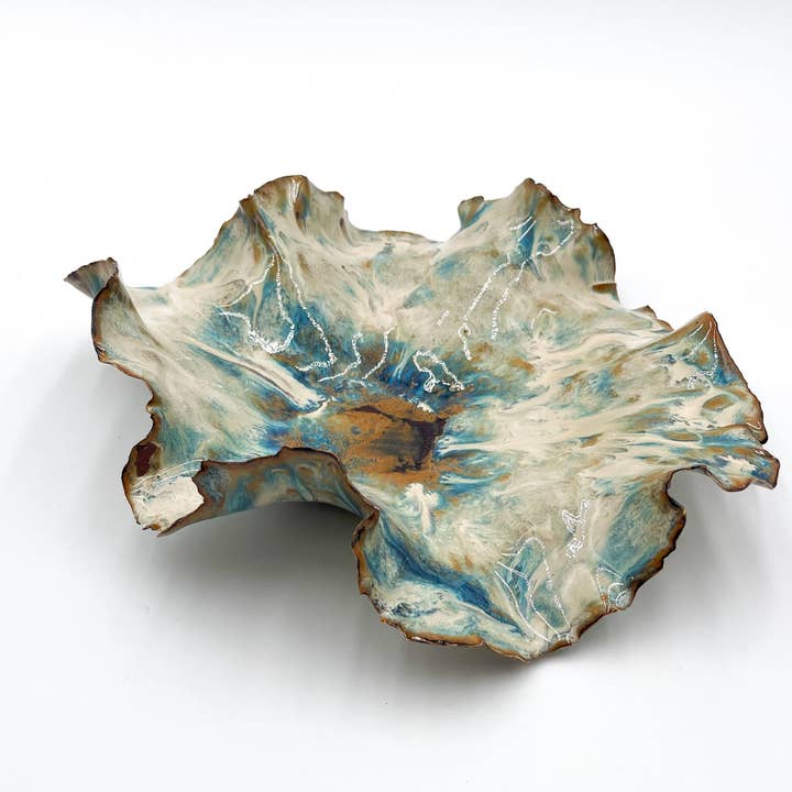 Cori Ceramics & Art LLC - Wholesale Decorative Plate/Dish/Bowl - Blossom Bowl4