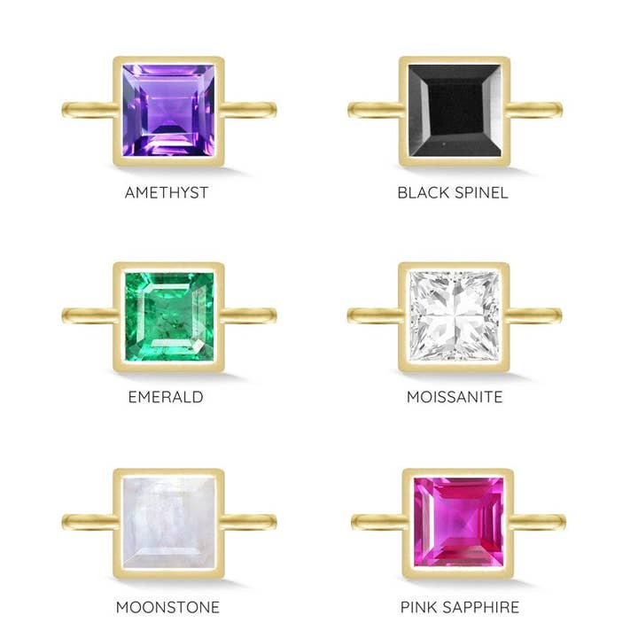 Großhandel mit natürlicher Edelstein-Lünette, 2,5 mm, 14 Karat, gelbe Stecker für dauerhaften Schmuck für den Großhandel von Nina Wynn Pro Shop