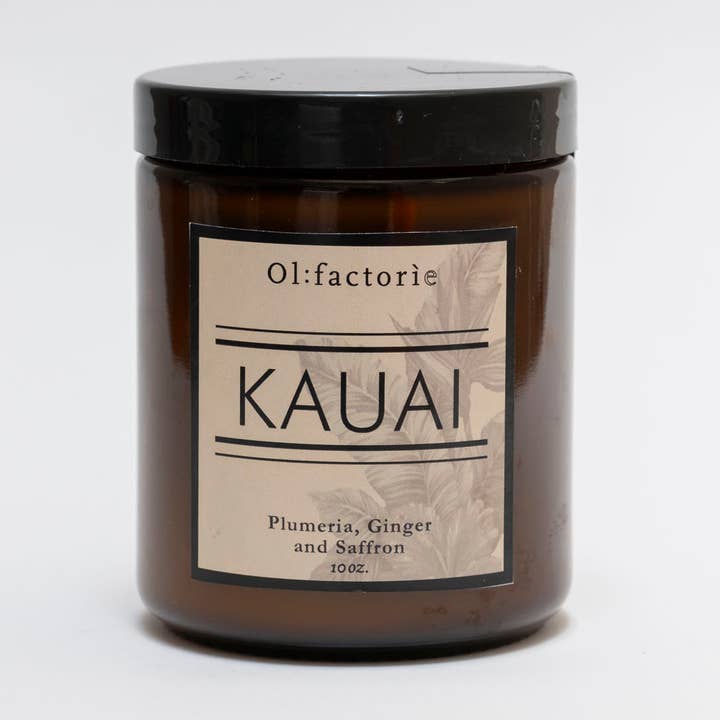 Vela ámbar Kauai para venta al por mayor de Olfactorie Candles + Apothecary