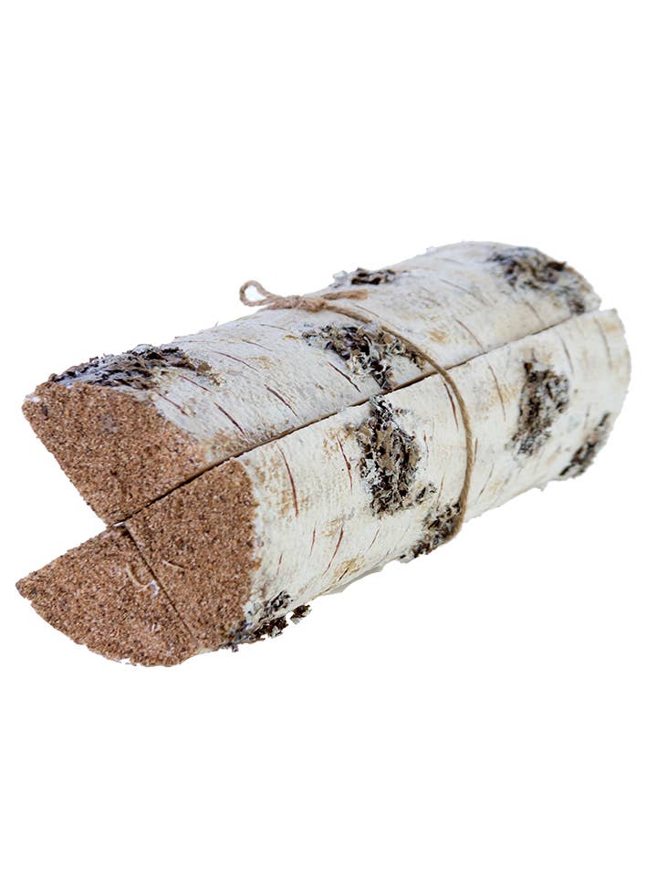 American Best - Vente Fleurs artificielles - BÛCHE DE BOULEAU DE 11,5"0