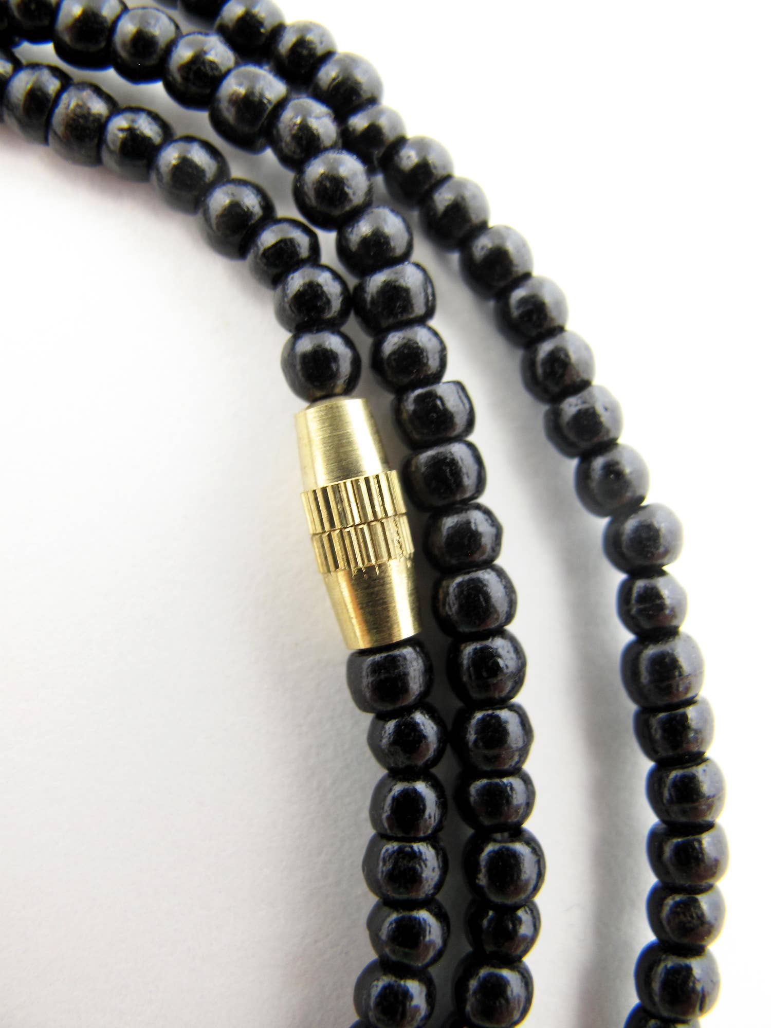 Tika - Wholesale Beaded/Pearl Necklace - Wood Necklace- 3mm4