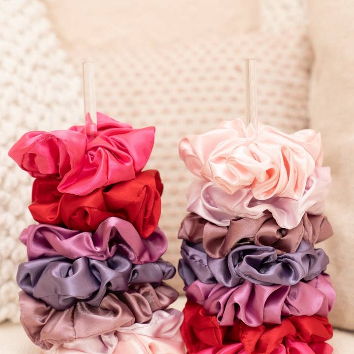 Beyond Scrunchies - Wholesale Scrunchie - Women's - IRIS - Mulberry Silk Scrunchie7