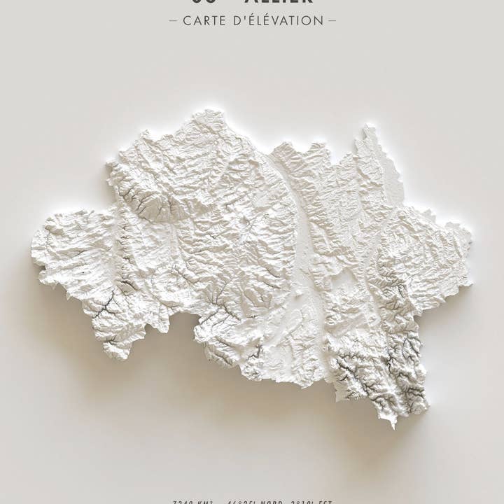 Finke - Wholesale Map - Allier Elevation Map1