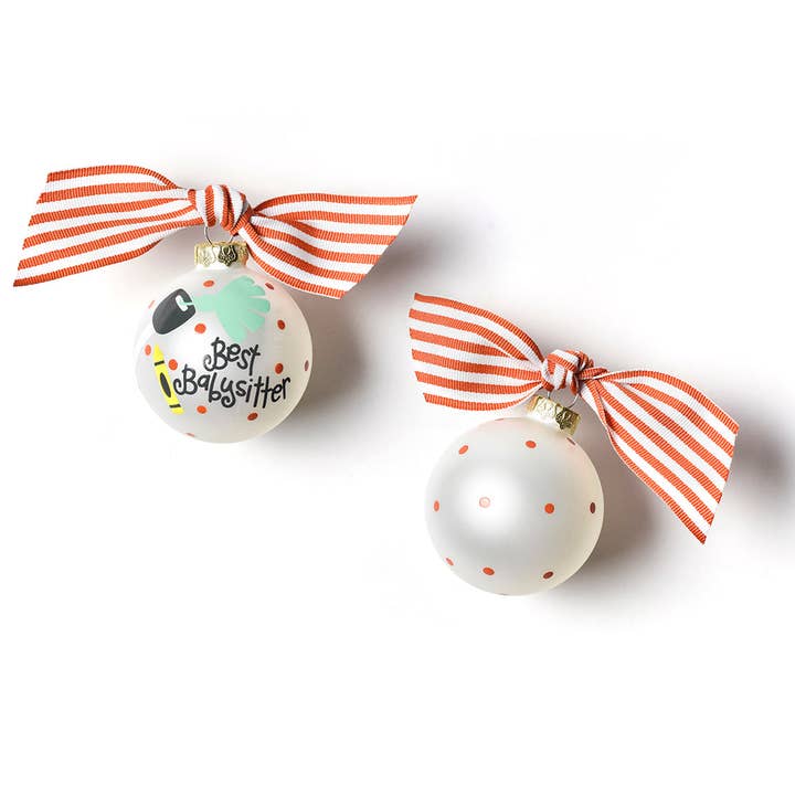Coton Colors - Wholesale Ornament - Babysitter Glass Ornament