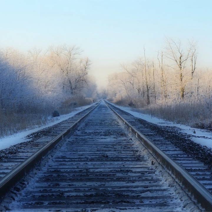 Snow tracks for wholesale by Nikita Fine Art Photography