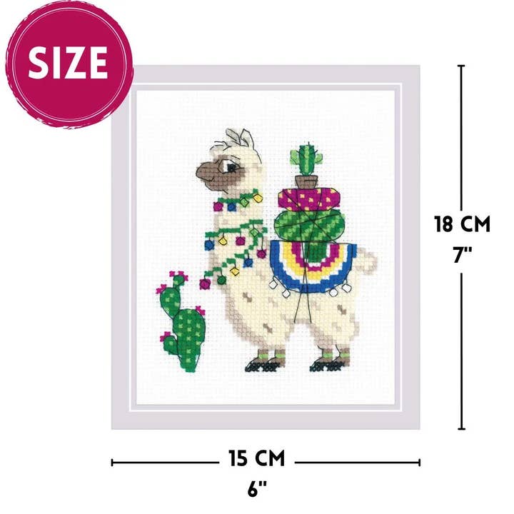 RIOLIS - Wholesale Embroidery/Cross Stitch Supplies - Cross Stitch Kit From Riolis 1787 Llama1