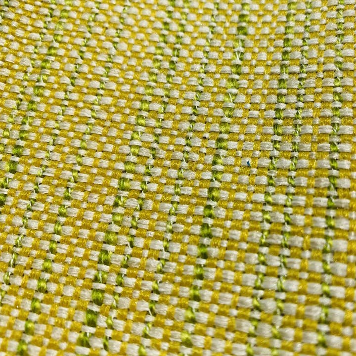 Fancy Styles Fabric - Wholesale Fabric - NEW Baron Bearnard Two-Tone Upholstery Tweed Texture Nubby Fabric -Yellow & Green