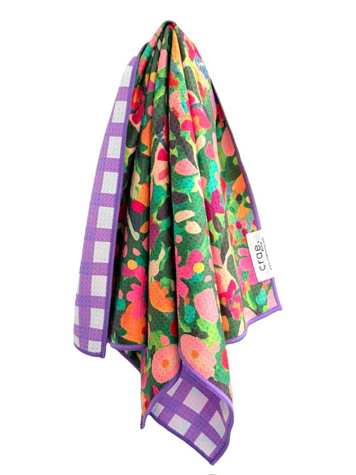 Violet: Reversible Hand Towel for wholesale by Crae.Home