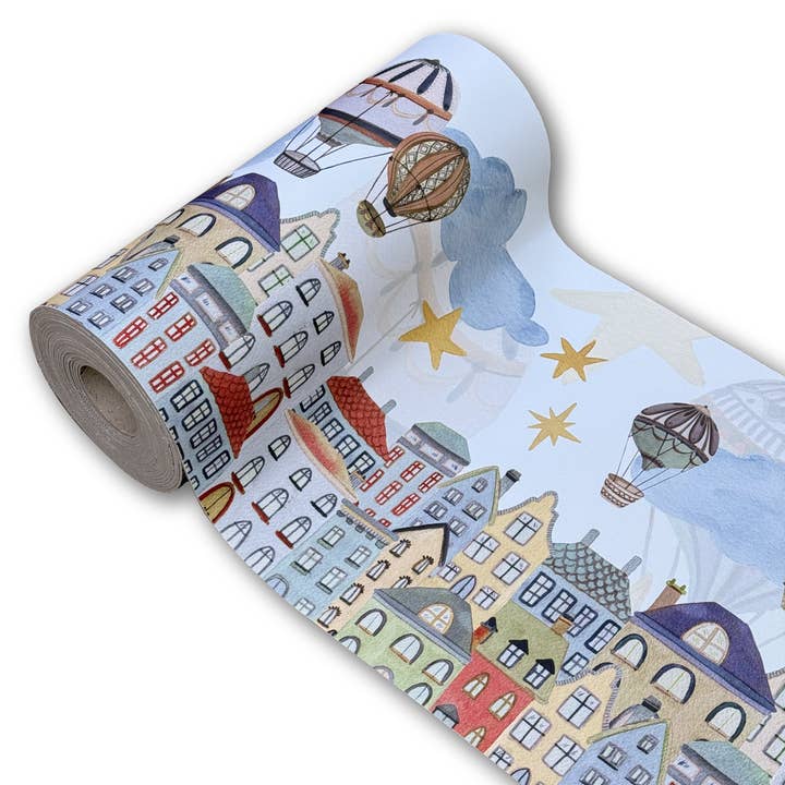 The Napking - Wholesale Runner Rug - Non-Slip Kitchen Rug "Hot Air Balloons"1