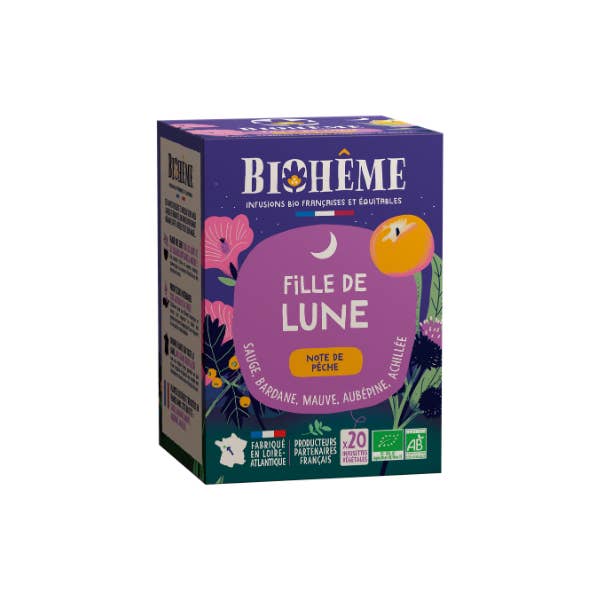 Moon Girl Infusion – 20 tepåsar för wholesale av Biohême