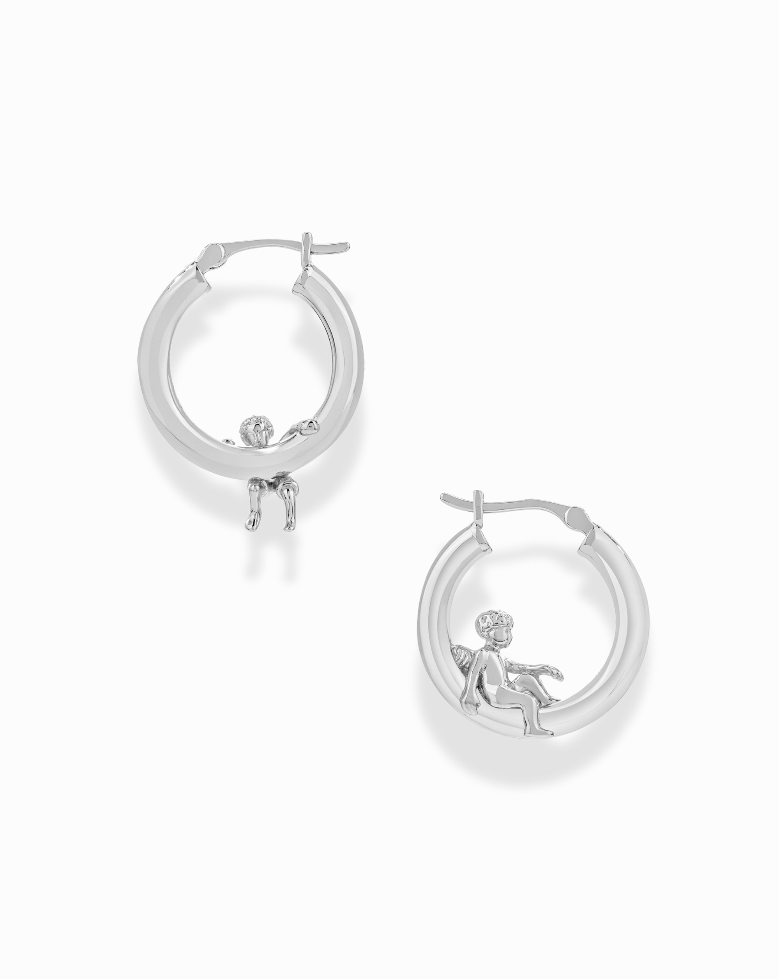 Mod + Jo - Wholesale Hoop Earrings - Cherub Hoops0